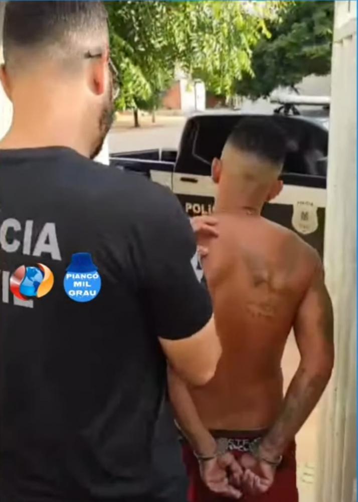 Prisão do suspeito de matar empresário de Nova Olinda