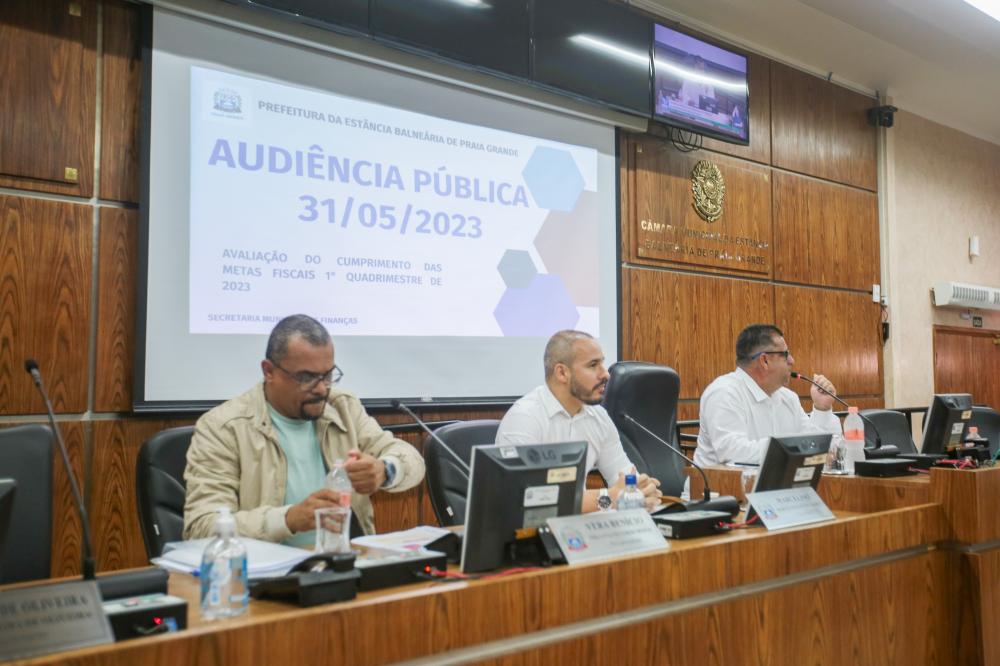 Audiência Pública sobre Metas Fiscais do 3º Quadrimestre de 2023 ocorre nesta quarta-feira (28)