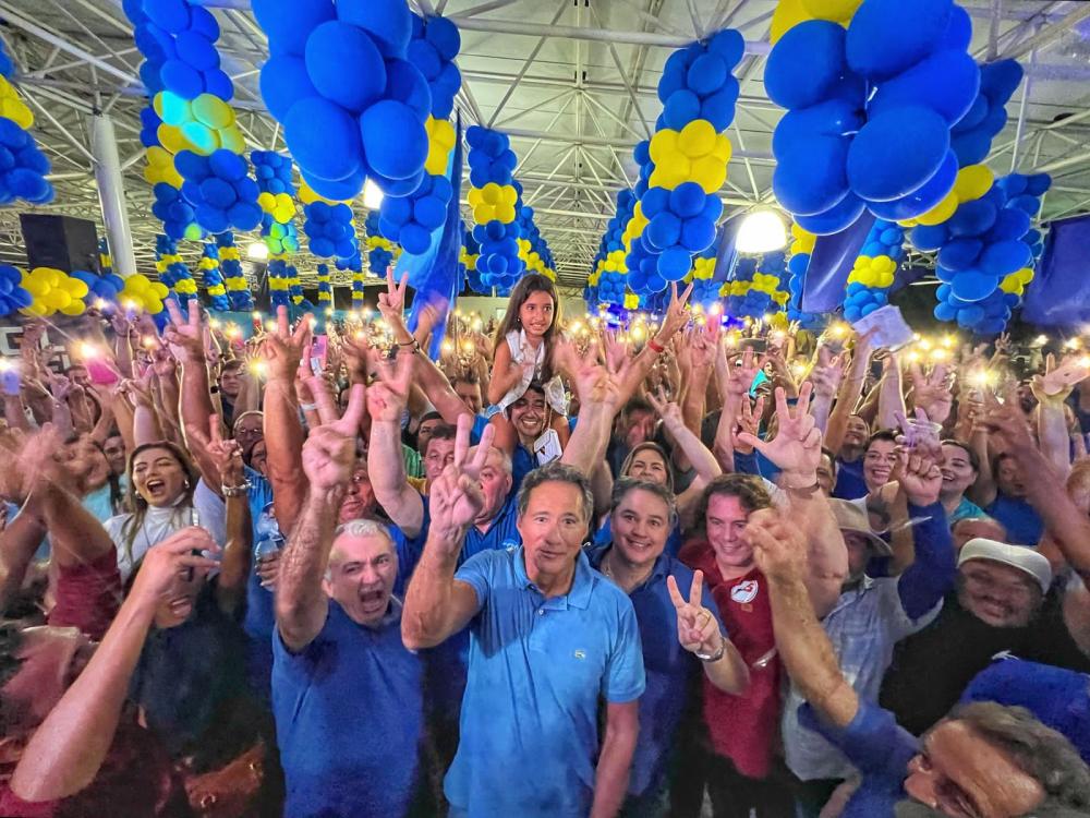 No Sertão: “Sousa está pronta para a mudança”, diz Senador Efraim ao lançar Gilbertão prefeito pelo União