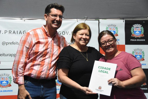 Cidade Legal avança em Praia Grande e famílias do núcleo Celimar receberão título de seus terrenos