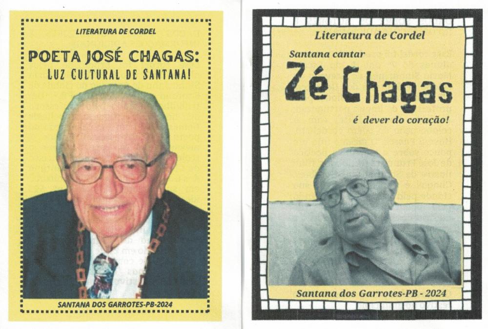 Poeta Hosmá Passos expõe 10 cordéis produzidos por alunos da Escola Sinharinha de Santana dos Garrotes