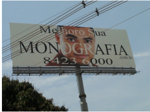 O Professor Sandro fez o nome ‘Melhoro Sua Monografia’