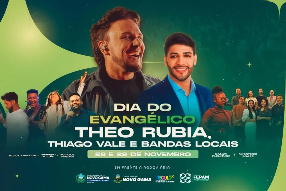 Novo Gama se prepara para dois dias de celebração no Dia do Evangélico