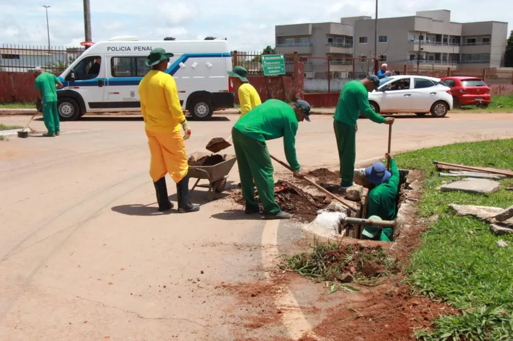 Força-Tarefa Integrada atua em Águas Lindas após fortes chuvas