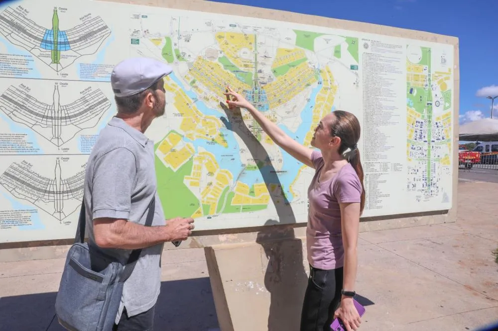 Centros de atendimento ao turista ofereceram opções de diversão para foliões durante o Carnaval