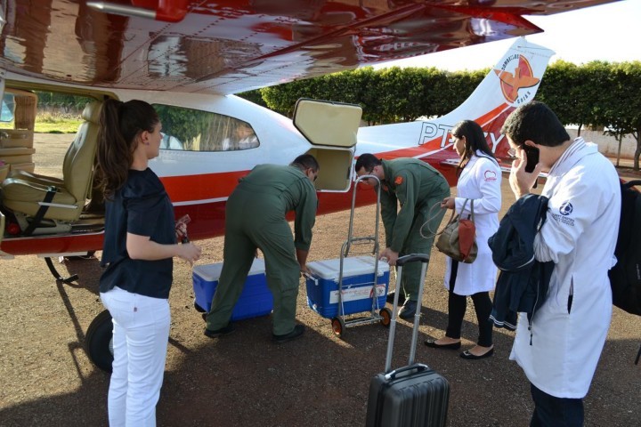 Goiás: Corpo de Bombeiros realiza transporte de órgão de Santa Helena para Brasília