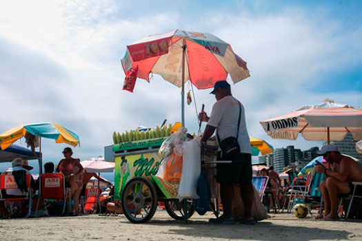 Praia Grande prorroga prazo para inscrições temporárias de ambulantes até 30 de janeiro