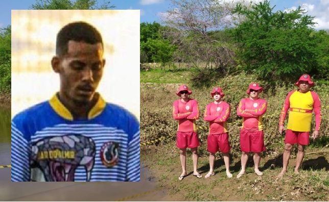 Bombeiros encontram na manhã desta sexta-feira (19), corpo de jovem piancoense já sem vida que estava sumido nas águas do Rio Piancó desde a quinta-feira (18)