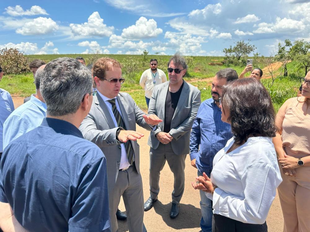 Governo de Goiás recebe visita de empresa de energia com interesse em se instalar em Luziânia